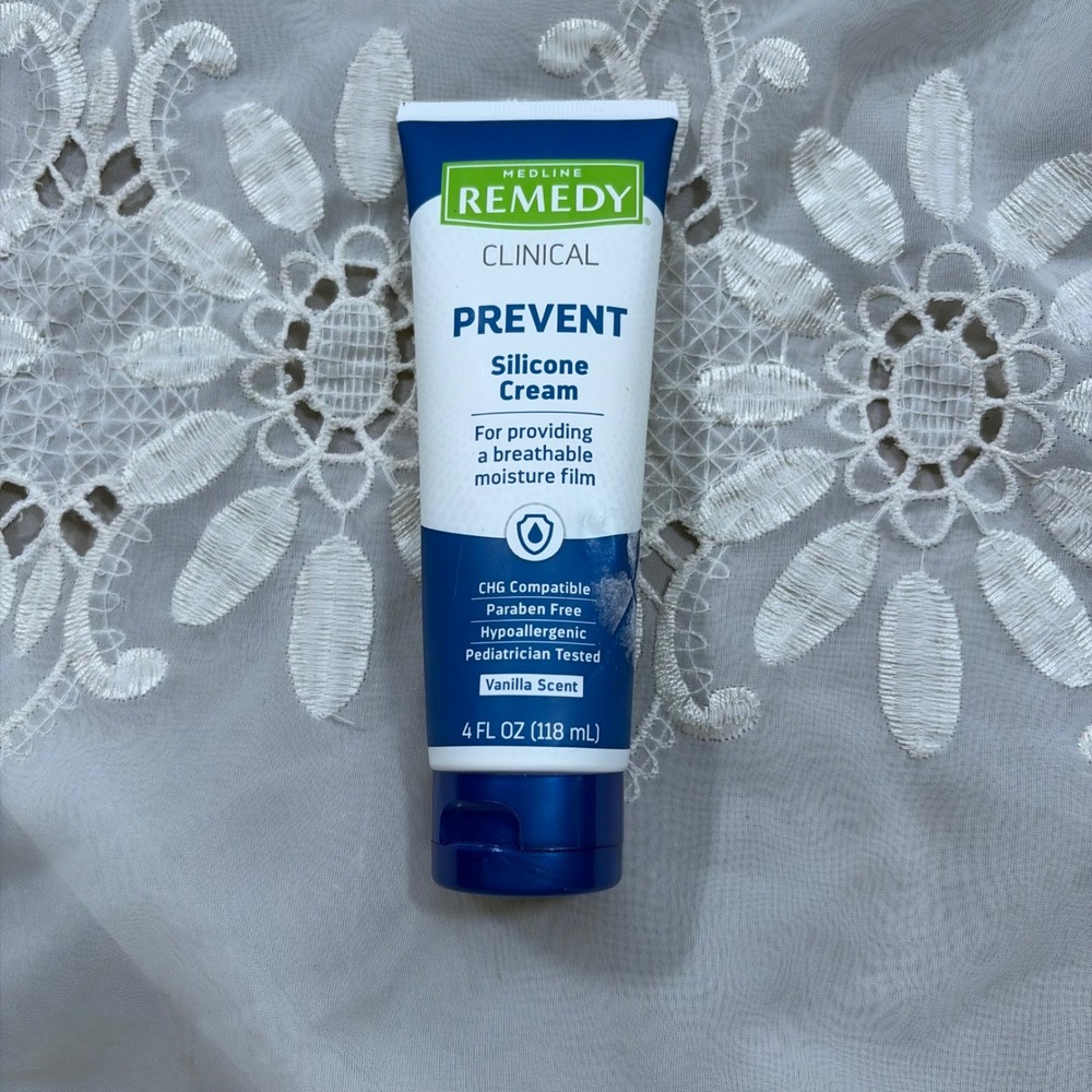 Medline Remedy Clinical Prevent Silicone Cream 4 oz Vanilla Scent MSC092534